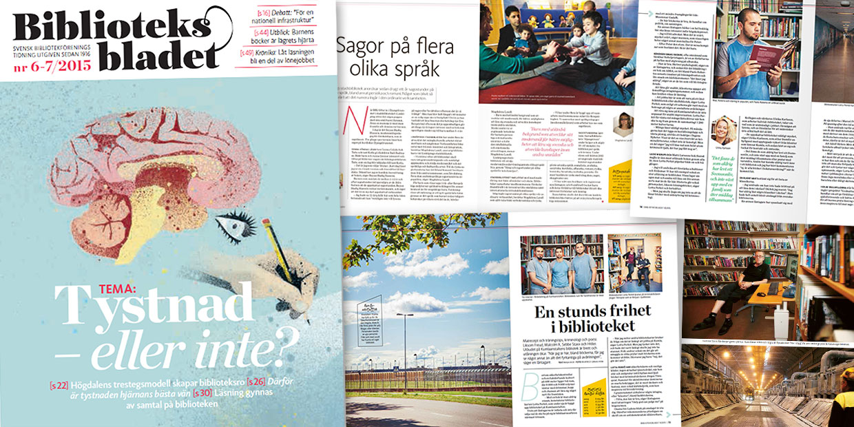Premiär för nya Biblioteksbladet