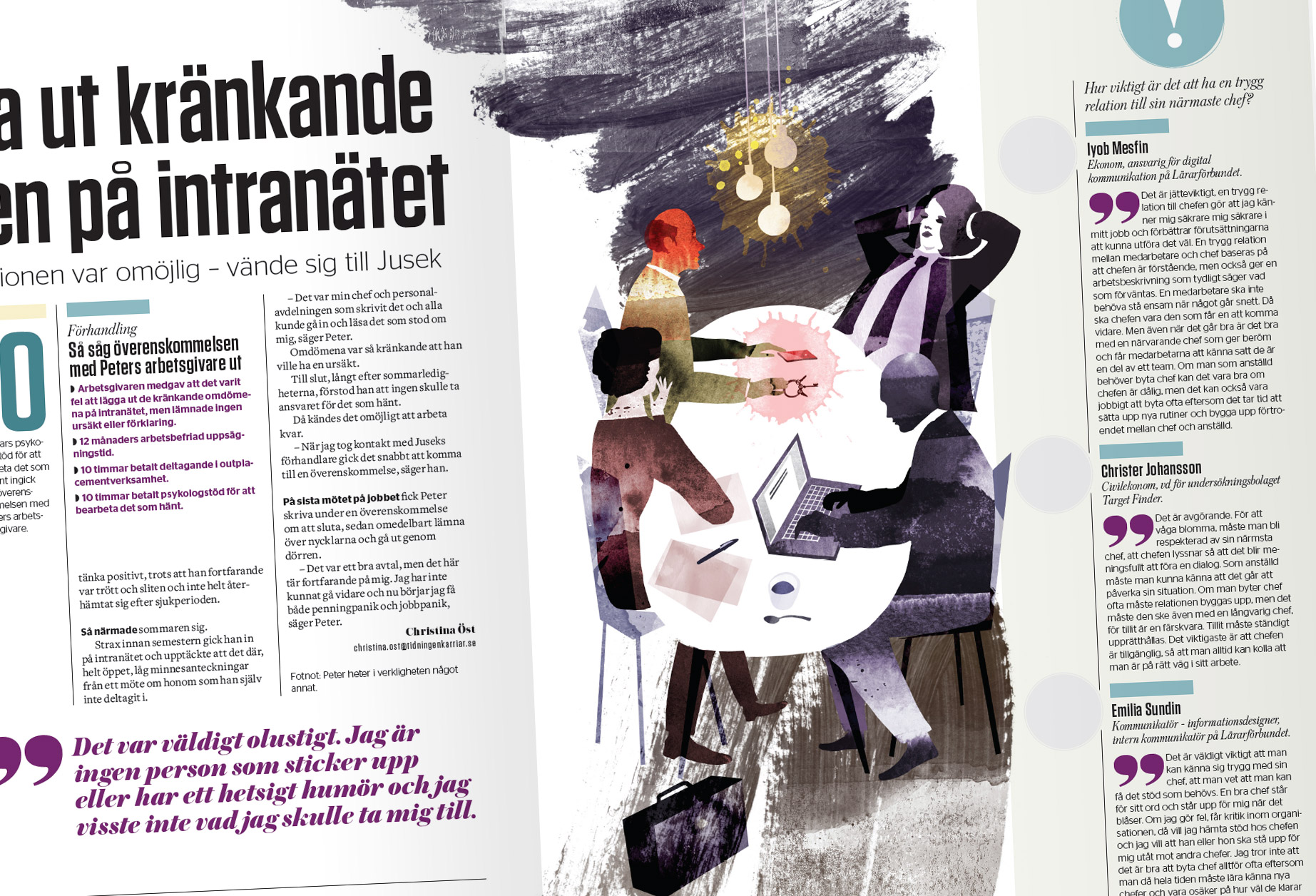 Så gjorde vi om tidningen Karriär